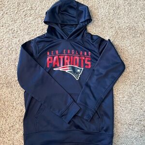 New England Patriots Navy Hoodie